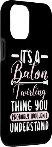 Vista 3 de Funda para iPhone 13 Pro Max A Baton Twirling Thing Majorette Baton Twirler