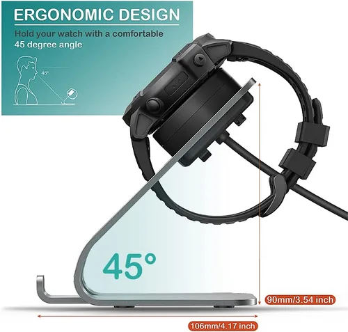 Vista 2 de Soporte Cargador TUSITA Compatible con Reloj Garmin