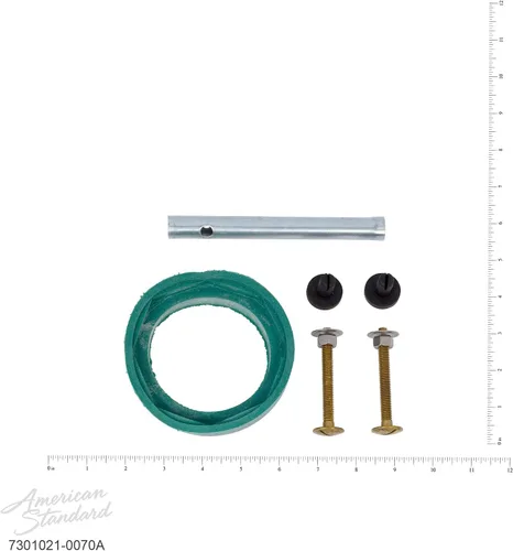 Vista 2 de American Standard 7301021-0070A Kit de conector de acoplamiento de 3 pulgadas de tanque a tazón