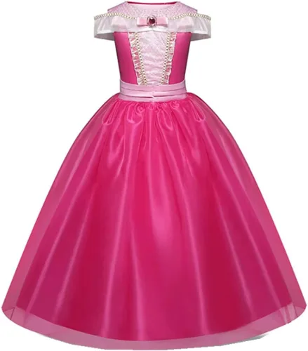 Vista 2 de Disfraz de princesa para niñas pequeñas, fiesta de Halloween, cumpleaños, disfraz de cosplay