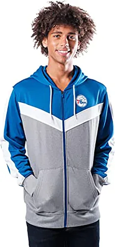 Vista 18 de Ultra Game Men's NBA Official Full Zip Hoodie Sweatshirt