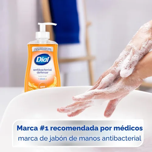 Vista 4 de Dial - Jabón líquido antibacteriano, dorado, 11 onzas (Paquete de 4), 4