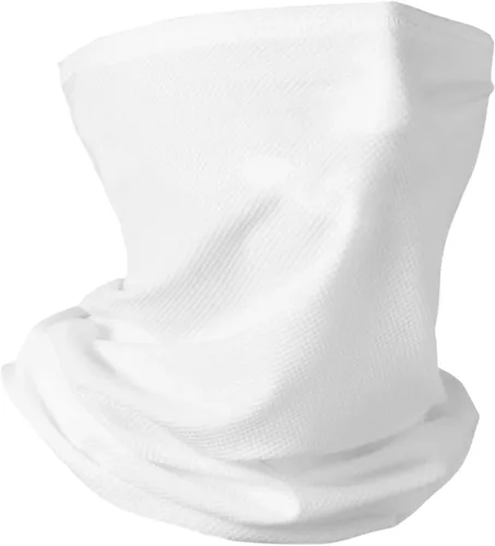 Vista 5 de Cooling Neck Gaiter 2-Pack with Ear Loops - Windproof Sun Protection Face Cover for Men & Women, Lightweight & Breathable for Outdoor Activities