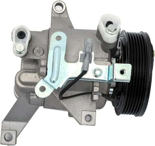 Vista 4 de FKG Compresor de CA y embrague de A/C 73111FJ000 apto para Subaru Forester 2014-2018, Subaru Impreza 2012-2016 (solo H4 2.0L)