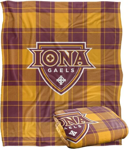 Vista 249 de LOGOVISION St John's University Campus Plaid Spirit Silky Touch Manta súper suave 36 x 58 pulgadas