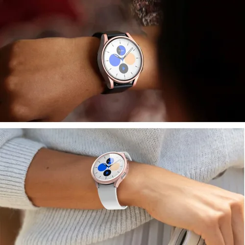 Vista 6 de Rc-Z - Funda protectora de pantalla para Samsung Galaxy Watch 5 4 de 1.575 in (6+6 unidades)