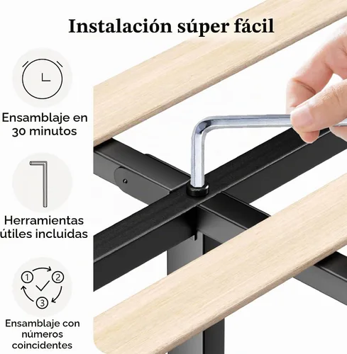 Vista 6 de CXVX Marco de cama tamaño completo con cabecera capitonada de diamante, cama plataforma tapizada en terciopelo y soporte de listones de madera, sin