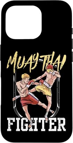 Vista 20 de iPhone 16 Muay Thai Fighter Martial Arts Hobby Boxing Case
