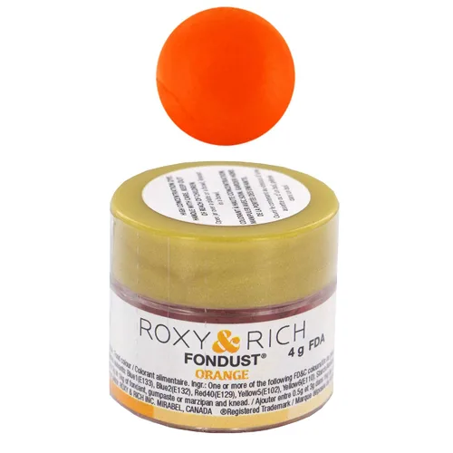 Vista 7 de Roxy & Rich Fondust - Polvo para alimentos color aguacate, 0.14 oz
