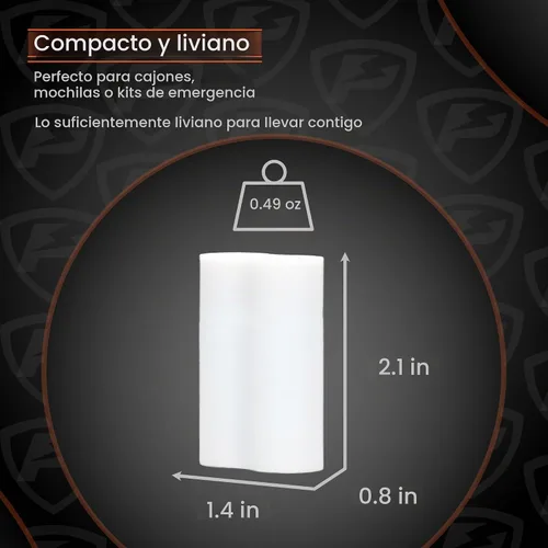 Vista 5 de Funda delgada para pilas AA, material suave y duradero - Paquete de 2 (soporta 2 baterías)