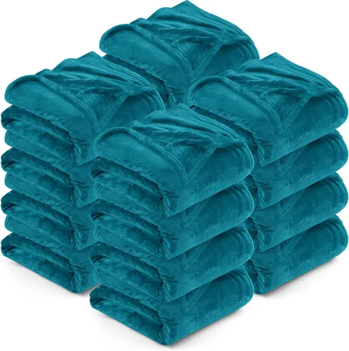 Vista 139 de Utopia Bedding - Manta de vellón de lujo, mullida, antiestática; manta de suave microfibra de 8.8 oz/yd² (300 g/m²) para sofá y cama; tamaño Gris