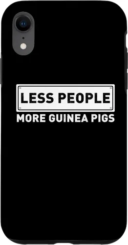 Vista 8 de iPhone 15 Less People More Guinea Pigs for Women Funny Saying Case