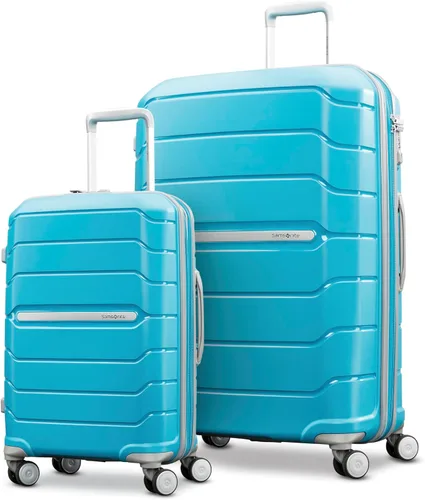 Vista 57 de Samsonite Freeform de carcasa rígida expandible con ruedas giratorias dobles, Negro