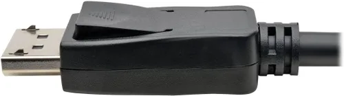 Vista 4 de Tripp Lite Cable adaptador DisplayPort 1.2a a HDMI, activo con enchufe HDMI de agarre M/M DP 4K, 6 pies (P582-006-HD-V2A)