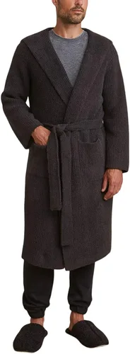 Vista 4 de Barefoot Dreams CozyChic - Bata acanalada con capucha