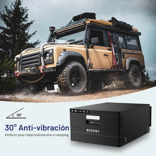 Vista 5 de BODEGA BODEGACOOLER - Refrigerador de cajón de 12 V, 33 cuartos de galón (31 L) con control de aplicación, enfriador portátil para automóvil