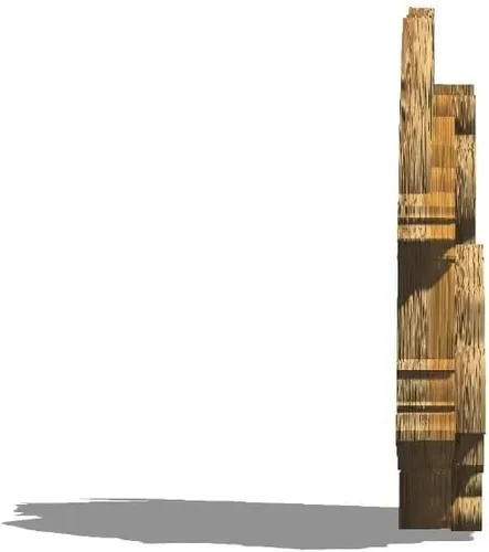 Vista 2 de China Hangzhou imán de nevera imán de madera 3D monumentos viajes coleccionables recuerdos decoración hecho a mano2
