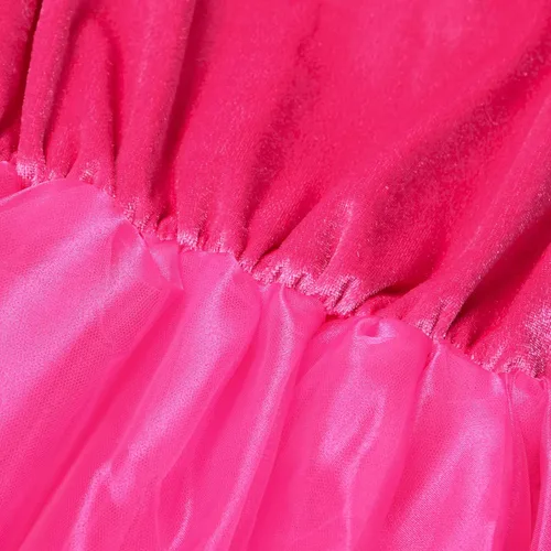 Vista 6 de Ohlover Disfraz de princesa para fiesta de cumpleaños vestido elegante para niñas