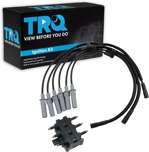 Vista 35 de Kit de Bobina de Encendido TRQ de 2 Piezas Compatible con Hyundai Tucson 2005-2009, Kia Sportage 2005-2010