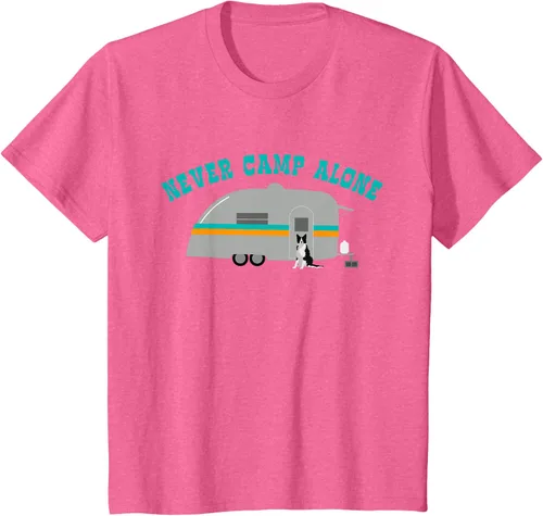 Vista 13 de Border Collie Gifts - Camiseta divertida de viaje para caravana, Azul / Patchwork, S