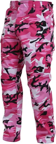Vista 3 de Rothco - Pantalones tácticos de camuflaje BDU pantalones cargo pantalones militares