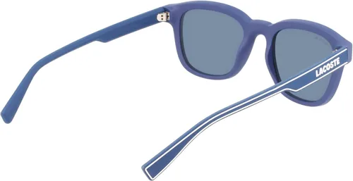 Vista 6 de Lacoste Gafas de sol rectangulares L966S para hombre azul mate talla única Azul mate