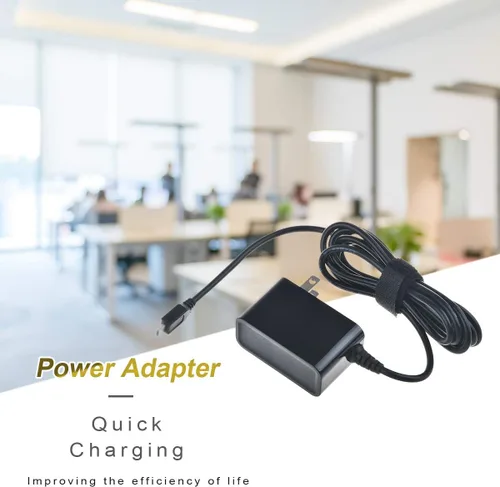 Vista 3 de Cable de alimentación de cargador adaptador de CA para Fire TV 4K Media Player (edición 2017 de 3ª generación)