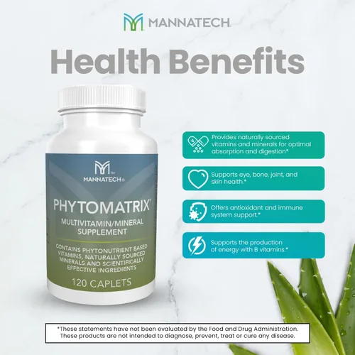 Vista 5 de Mannatech - PhytoMatrix® - 120 Cápsulas