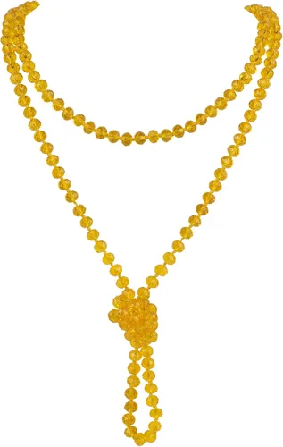 Vista 29 de Firstmeet Collar largo de cuentas de moda con nudo de cuerda, versátil, 60 pulgadas, joyería de disfraz para mujer Aqua Sky AB
