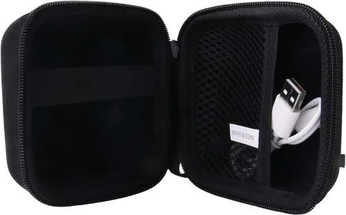 Vista 6 de Funda de transporte rígida de EVA compatible con cargador inalámbrico Iseyyox/RTOPS/Hicober/UCOMX Nano 3 en 1, estación de carga plegable magnética