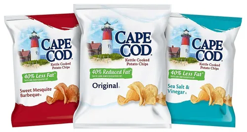 Vista 4 de Cape Cod Muestrario playero papas fritas de hervidor, 24