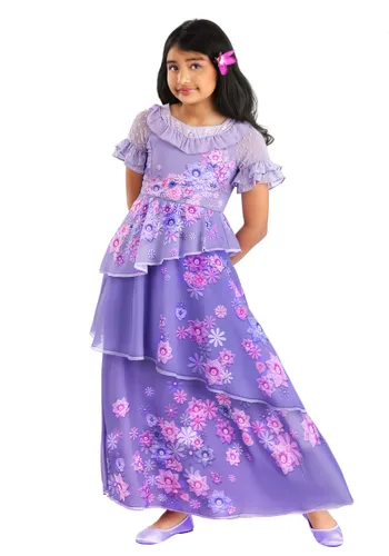 Vista 2 de Disfraz Disney Encanto Isabela para Niñas Multicolor