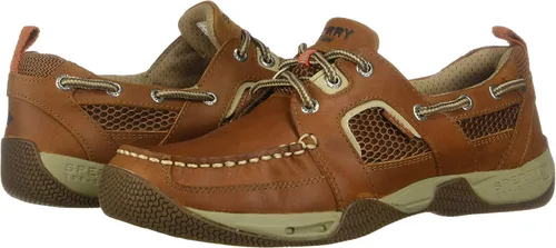 Vista 7 de Sperry Sea Kite Sport Moc - Zapatos de barco para hombre gris
