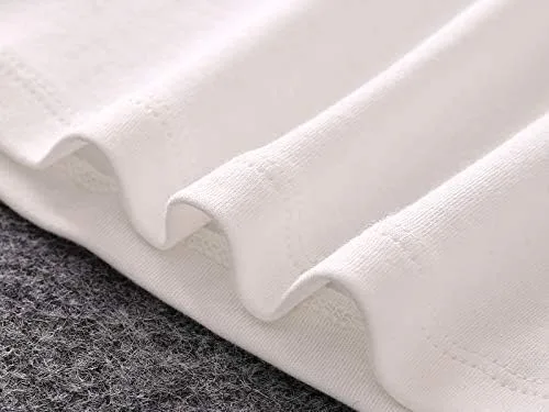 Vista 4 de Blusas de manga larga para bebé y niño, color sólido, cuello de muñeca
