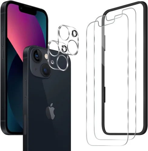 Vista 23 de ArmorSuit [Paquete de 2+2] para Google Pixel 6 [6.4 pulgadas] Protector de pantalla de vidrio templado + protector de lente de cámara compatible