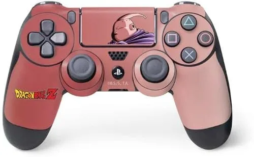 Vista 11 de Skinit Calcomanía para juegos compatible con el controlador de PS4, diseño oficial de Dragon Ball Z Red Ribbon Army Negro - DRGBLZ10
