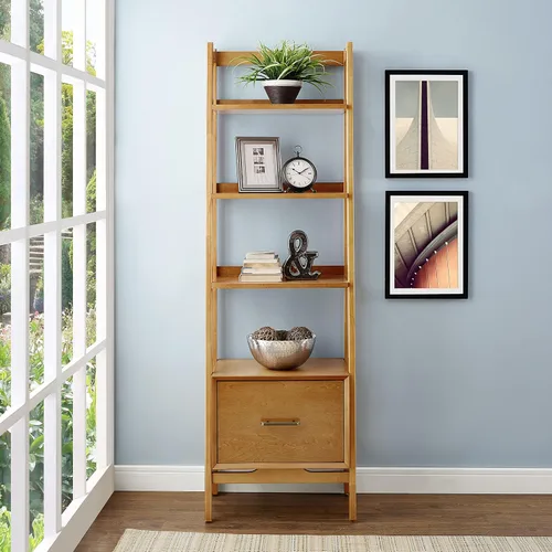 Vista 8 de Crosley Furniture Landon - Estantería pequeña Acorn