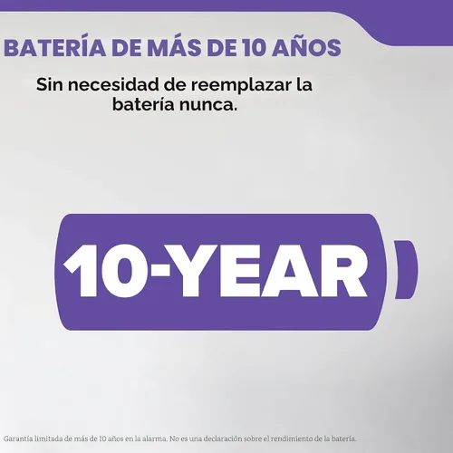 Vista 2 de Kidde Detector de humo y monóxido de carbono, batería de 10 años, 30CUD10-V, 1 paquete