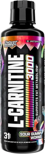Vista 12 de Nutrex Research L-Carnitina 3000 (31 porciones, Berry Blast) Disparos líquidos, sin estimulantes Apoya la recuperación muscular para hombres