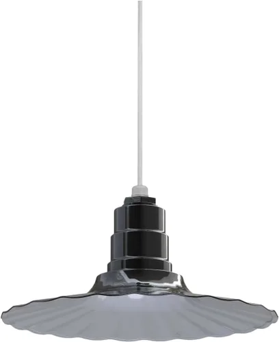 Vista 50 de Steel Lighting Co. Colgante Eagle Rock Lámpara montada en el techo Onda radial de 16 pulgadas vástago de 12 pulgadas Acero resistente