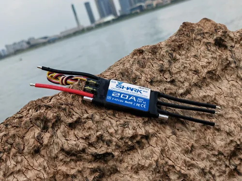 Vista 4 de ZTW Barco Serie Shark ESC (Shark G2 20A SBEC)
