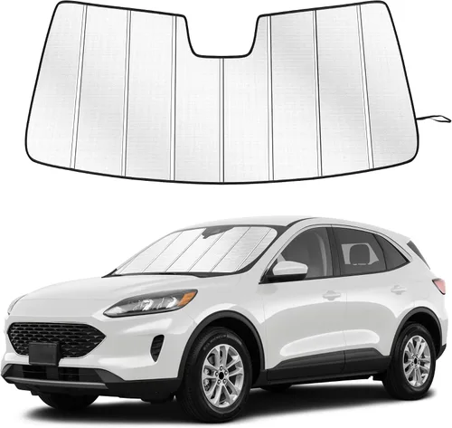 Vista 50 de Parasol para parabrisas para Honda CR-V 2017-2022, diseño plegable de acordeón de ajuste personalizado, accesorios de automóvil, protector de visera