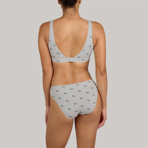 Vista 4 de MeUndies Bikini de algodón elástico para mujer - Bragas cómodas - Tela exclusiva de Tienda