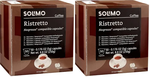 Vista 24 de Marca Amazon – Solimo Cápsulas de café tostado ligero, Morning Light, compatibles con cafeteras Keurig 2.0 K-Cup, 100