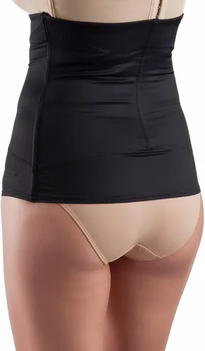 Vista 2 de Maidenform Faja moldeadora de cintura fácil para mujer con antiestática FL2368, Negro