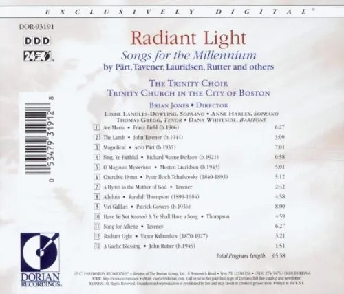 Vista 2 de Radiant Light - The Trinity Choir, Boston