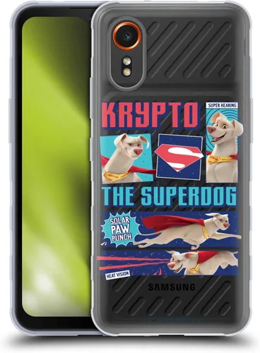Vista 14 de Head Case Designs Officially Licensed DC League of Super Pets Ace Graphics Soft Gel Case Compatible with Samsung Galaxy Xcover7 5G