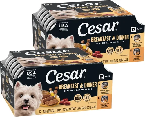 Vista 19 de Cesar - Comida húmeda gourmet para perros en paquete variado de 12 unidades (paquete de 2)