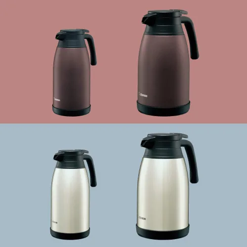Vista 8 de Zojirushi SH-RA15TA Jarra de Acero Inoxidable, 1.5 L, Marrón