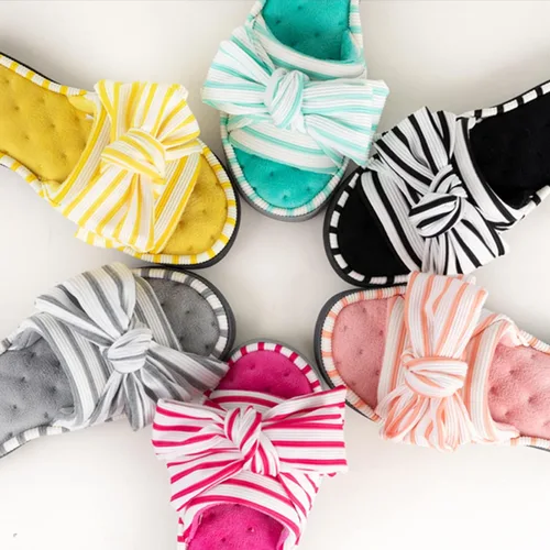 Vista 3 de ULTRAIDEAS - Pantuflas deslizantes de espuma viscoelástica para mujer Eurytides